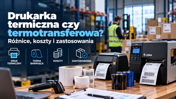 Drukarka termiczna czy termotransferowa? Różnice, koszty i zastosowania