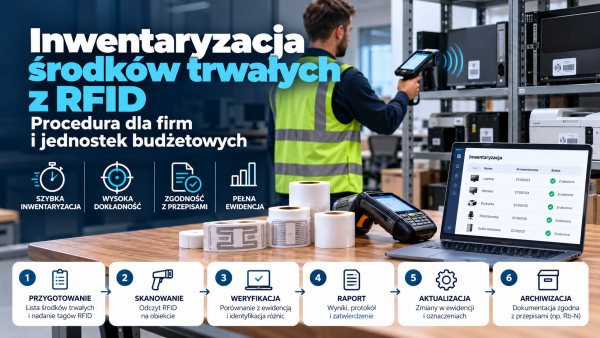 Inwentaryzacja środków trwałych z RFID – procedura dla firm i jednostek budżetowych