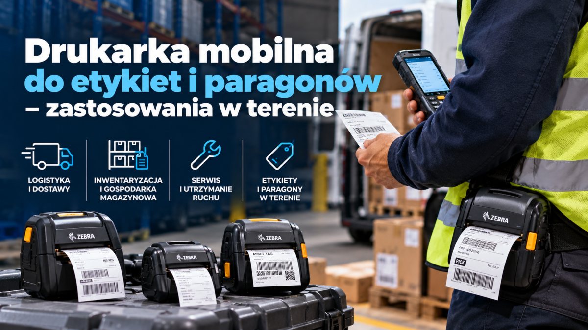 Drukarka mobilna do etykiet i paragonów – zastosowania w terenie