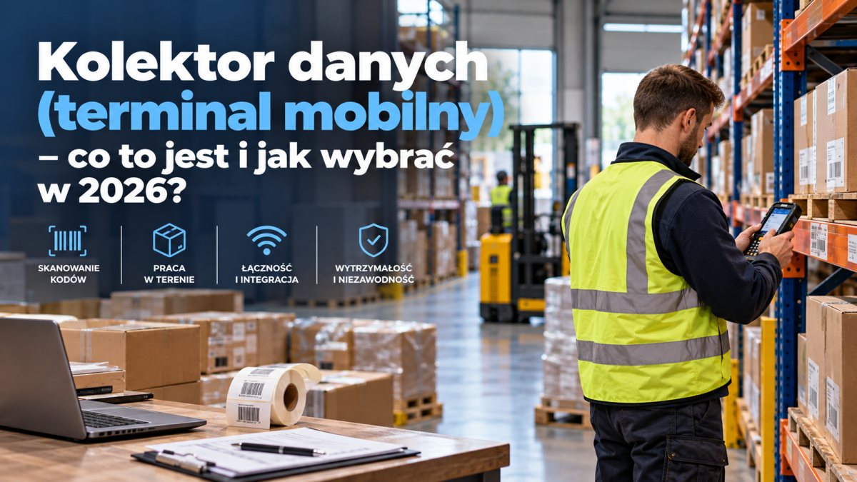 Kolektor danych (terminal mobilny) – co to jest i jak wybrać w 2026?