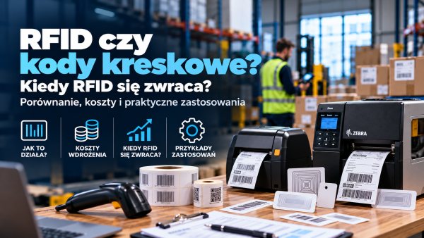RFID czy kody kreskowe? Kiedy RFID się zwraca