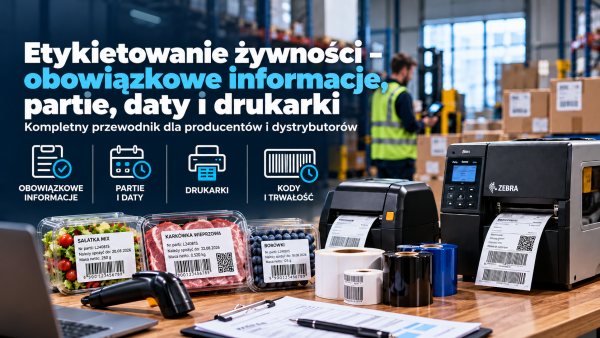 Etykietowanie żywności – obowiązkowe informacje, partie, daty i drukarki