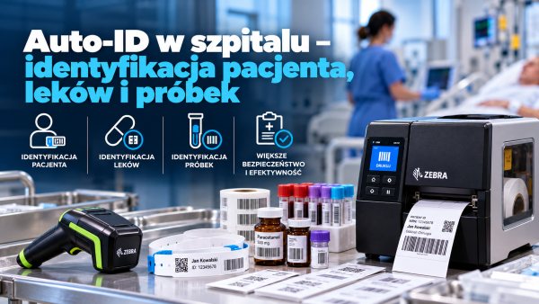 Auto-ID w szpitalu – identyfikacja pacjenta, leków i próbek