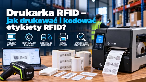 Drukarka RFID – jak drukować i kodować etykiety RFID