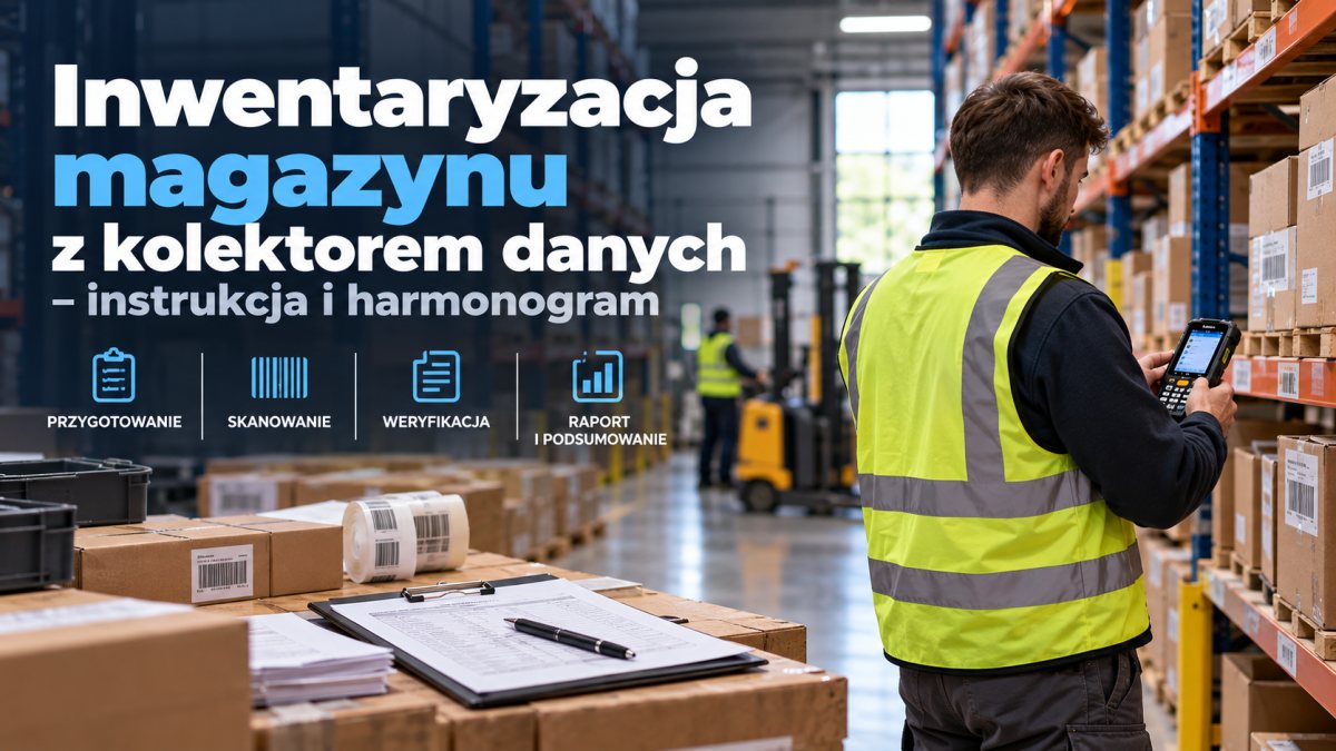 Inwentaryzacja magazynu z kolektorem danych – instrukcja i harmonogram