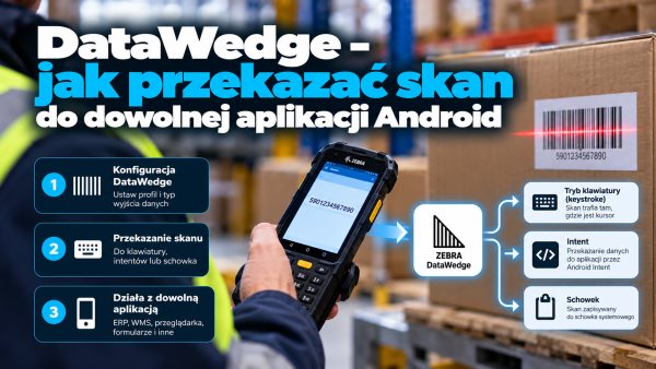 DataWedge – jak przekazać skan do dowolnej aplikacji Android