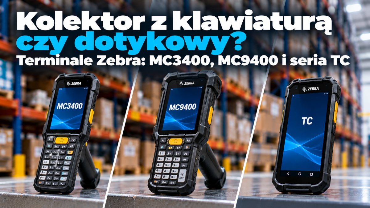 Kolektor z klawiaturą czy dotykowy? MC3400, MC9400 i seria TC