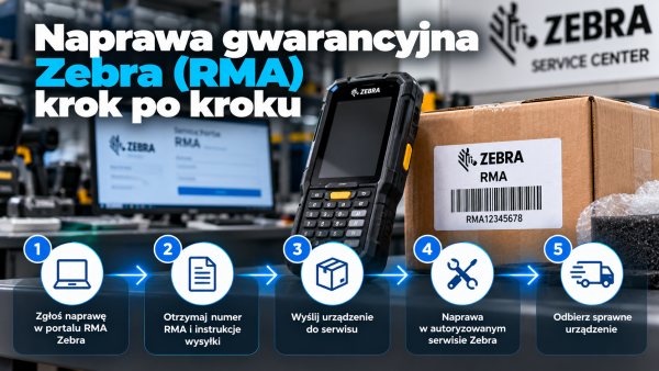 Naprawa gwarancyjna Zebra (RMA) krok po kroku