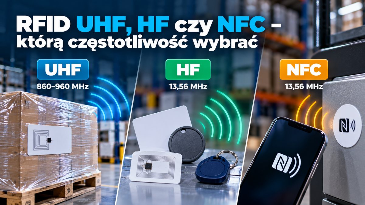 RFID UHF, HF czy NFC – którą częstotliwość wybrać