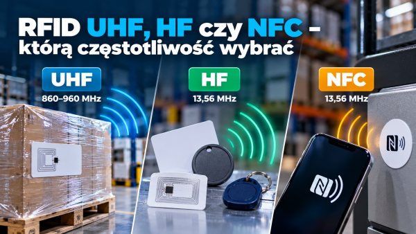 RFID UHF, HF czy NFC – którą częstotliwość wybrać
