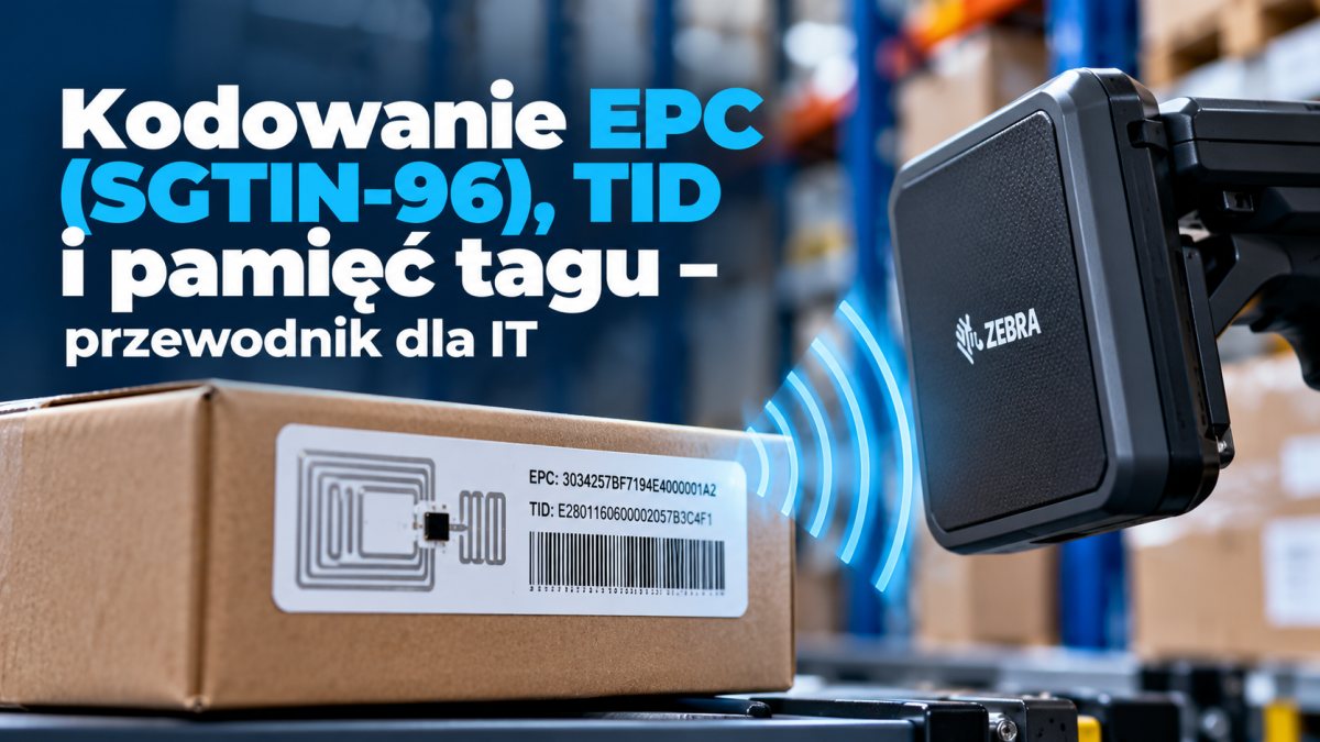 Kodowanie EPC (SGTIN-96), TID i pamięć tagu – przewodnik dla IT