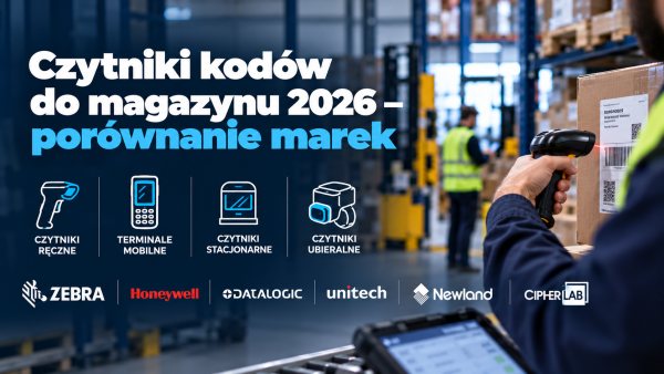 Czytniki kodów do magazynu 2026 – porównanie marek