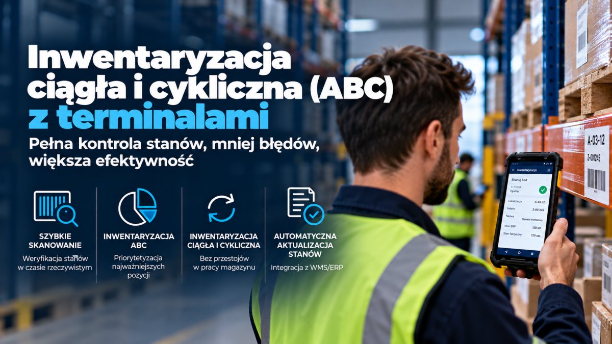 Inwentaryzacja ciągła i cykliczna (ABC) z terminalami